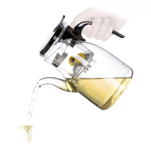 Tekanne i borosilikatglas 900ml