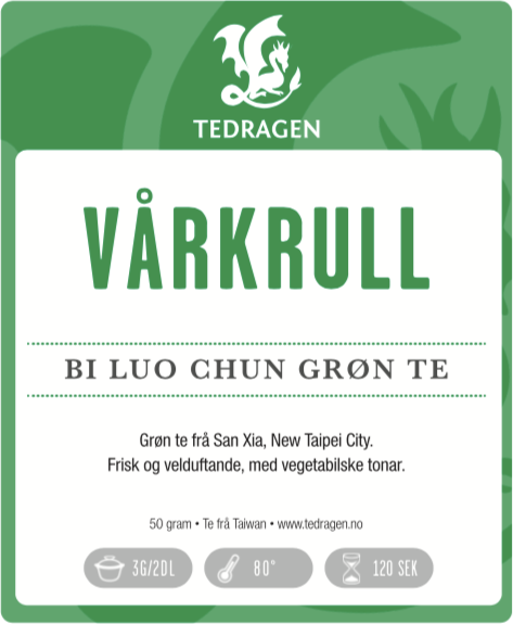 VÅRKRULL BI LUO CHUN GRØN TE