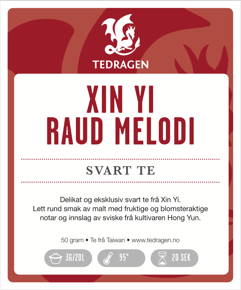 XIN YI RAUD MELODI SVART TE