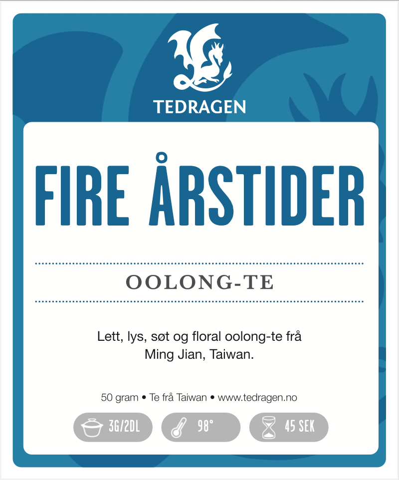 FIRE ÅRSTIDER OOLONG-TE